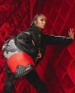 Sprayground 3AM Red Alert DLXV Backpack -Fashion backpack-sprayground 7cc935 553f9377687744c892a9c08c5bb795afmv2