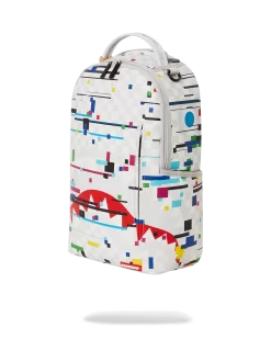 Sprayground Sharks In Paris Glitch Rider DLXV Backpack -Fashion backpack-sprayground 7cc935 5b217c1013ac4083bffac26e5246defamv2