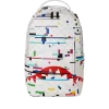 Sprayground Sharks In Paris Glitch Rider DLXV Backpack