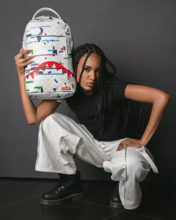 Sprayground Sharks In Paris Glitch Rider DLXV Backpack -Fashion backpack-sprayground 7cc935 7341ba215c87438ba799ff7d506b77admv2