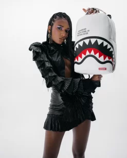 Sprayground Shark Central 2.0 White DLXV Backpack -Fashion backpack-sprayground 7cc935 88c961037e6d4ccaa317cb7bb8b4e155mv2