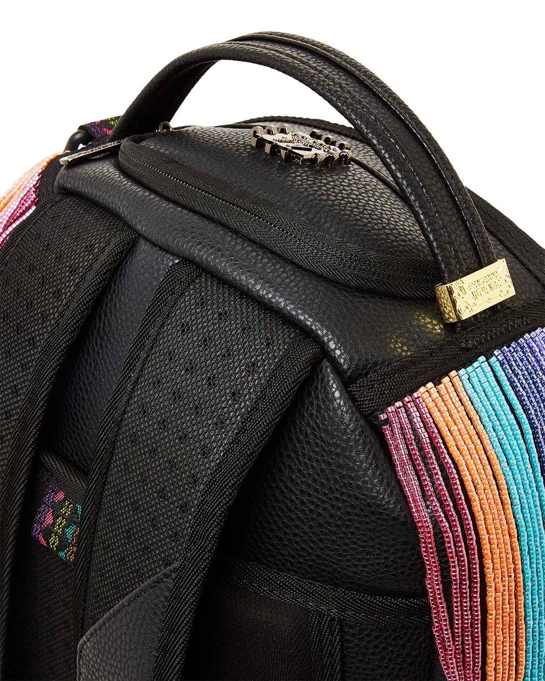 Sprayground AI Beaded Shark DLXVF Backpack 6 Sprayground AI Beaded Shark DLXVF Backpack - Image 6