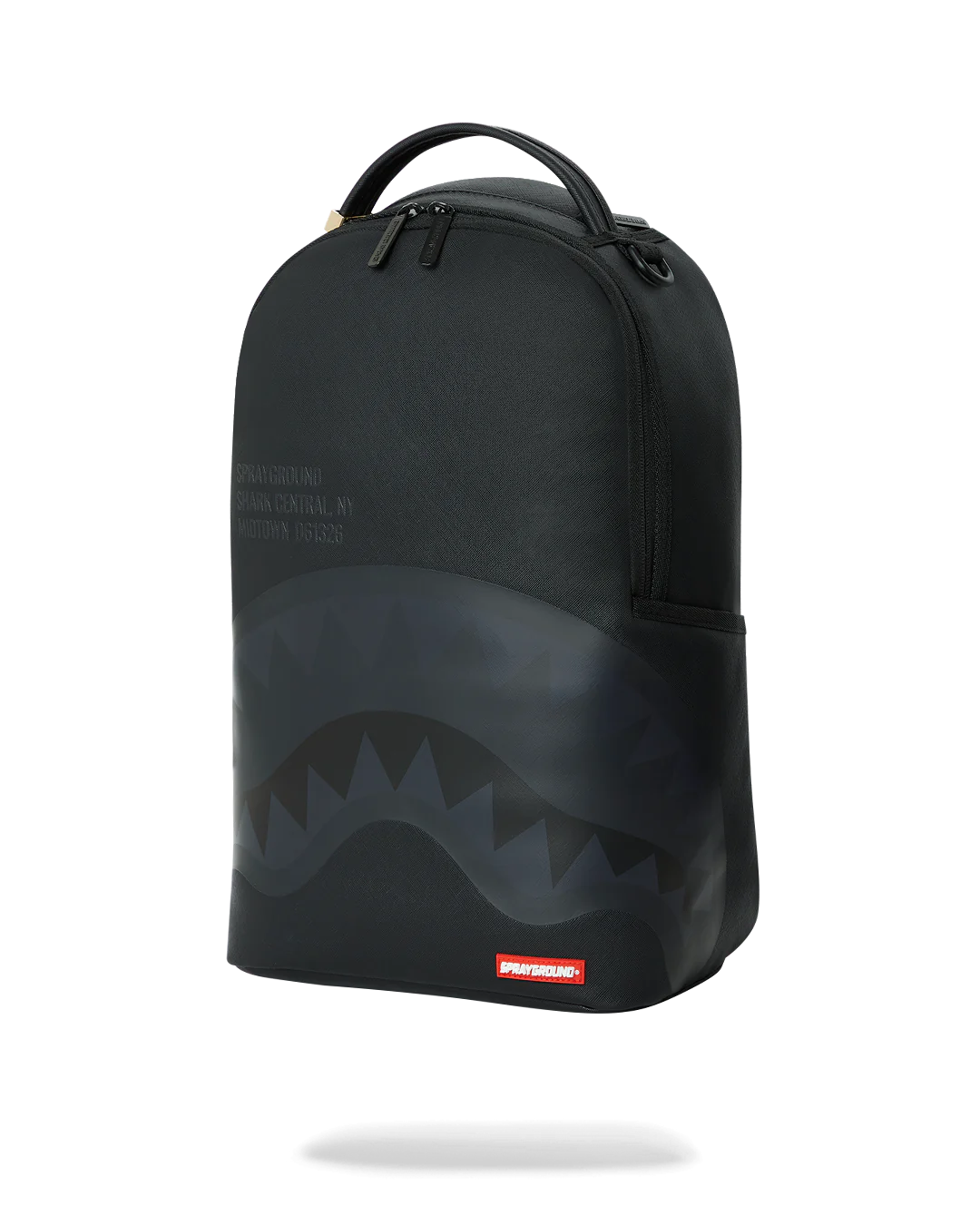 Sprayground Shark Central 2.0 Black DLXV Backpack 4 Sprayground Shark Central 2.0 Black DLXV Backpack - Image 4