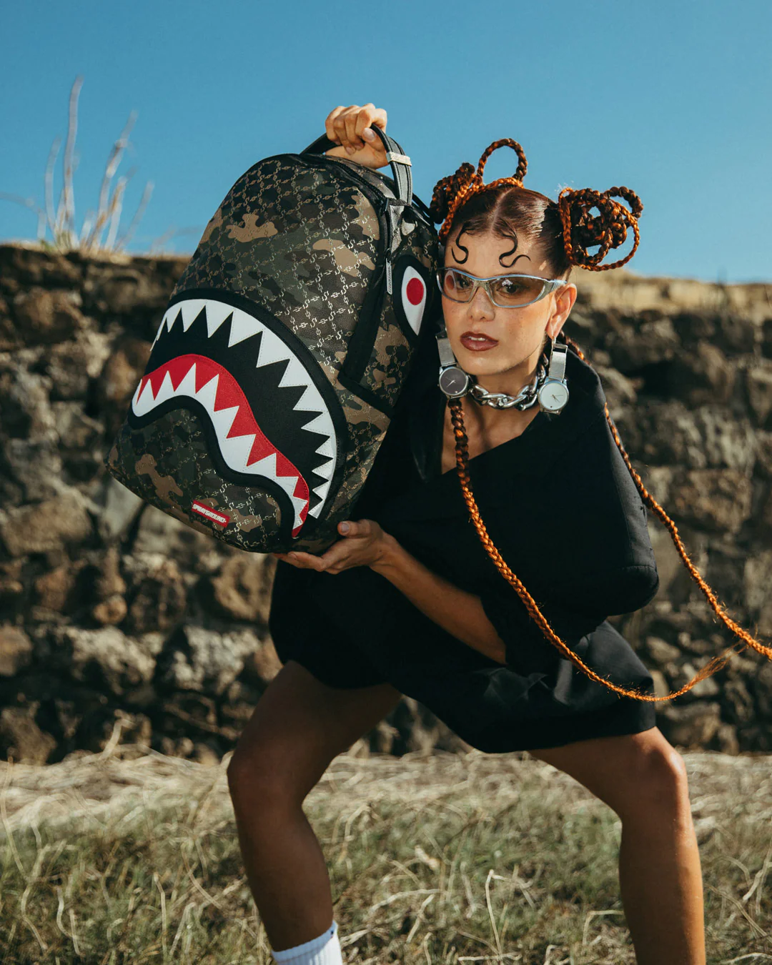 Sprayground Lasers Blazin DLXV Backpack 12 Sprayground Lasers Blazin DLXV Backpack - Image 12