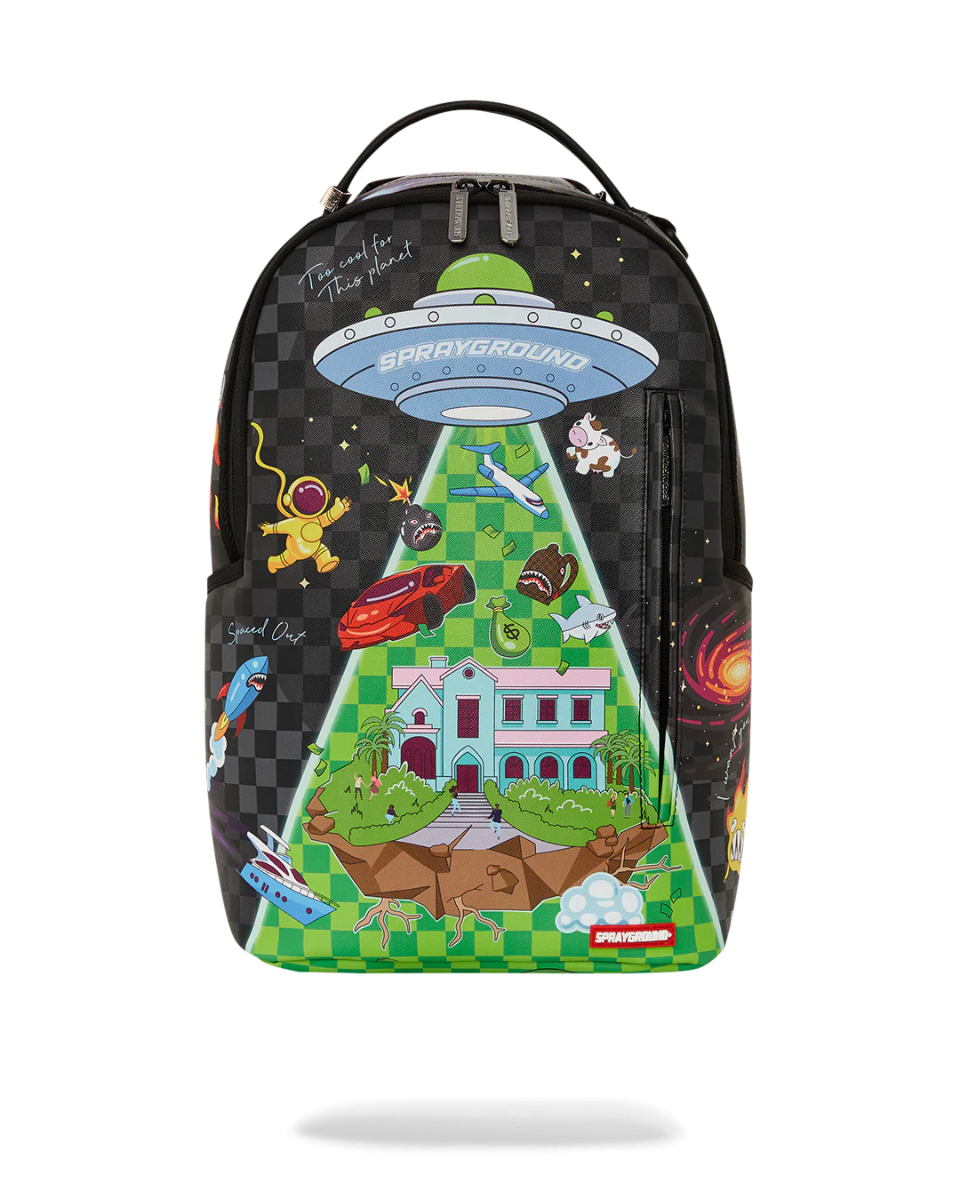 Sprayground UFO THO DLXV Backpack 1 Sprayground UFO THO DLXV Backpack