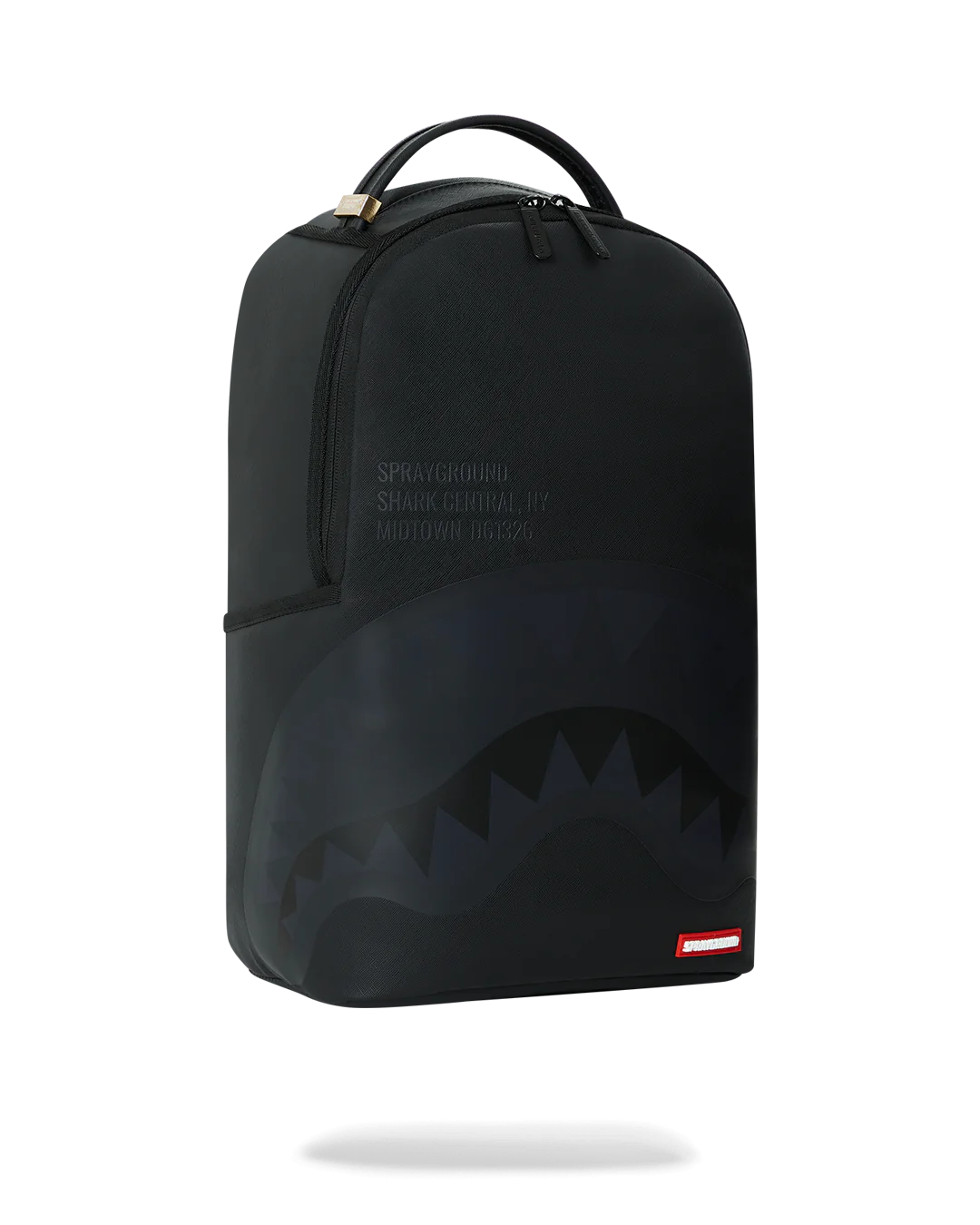 Sprayground Shark Central 2.0 Black DLXV Backpack 2 Sprayground Shark Central 2.0 Black DLXV Backpack - Image 2