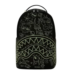 Sprayground Intergalactic Doodles Glow In The Dark DLXV Backpack