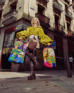 Sprayground Teenage Mutant Ninja Turtles Attack Mode Backpack -Fashion backpack-sprayground 7cc935 dea1415aeb2e452b94dc6bb274f56e2amv2