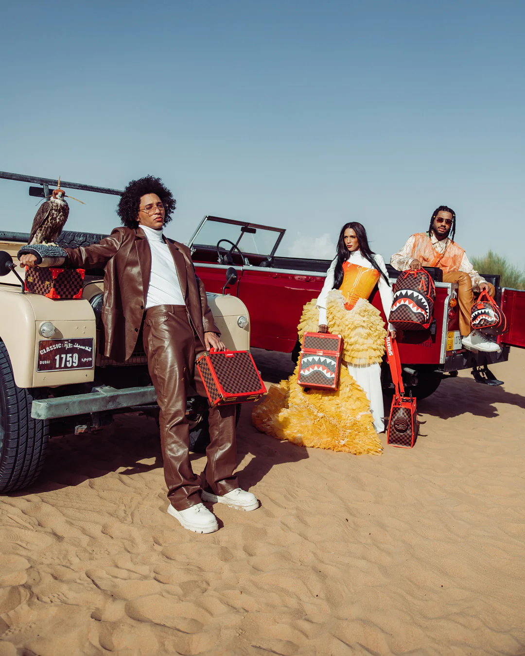 Sprayground All Or Nothing Sharks In Paris DLXV Backpack 14 Sprayground All Or Nothing Sharks In Paris DLXV Backpack - Image 14