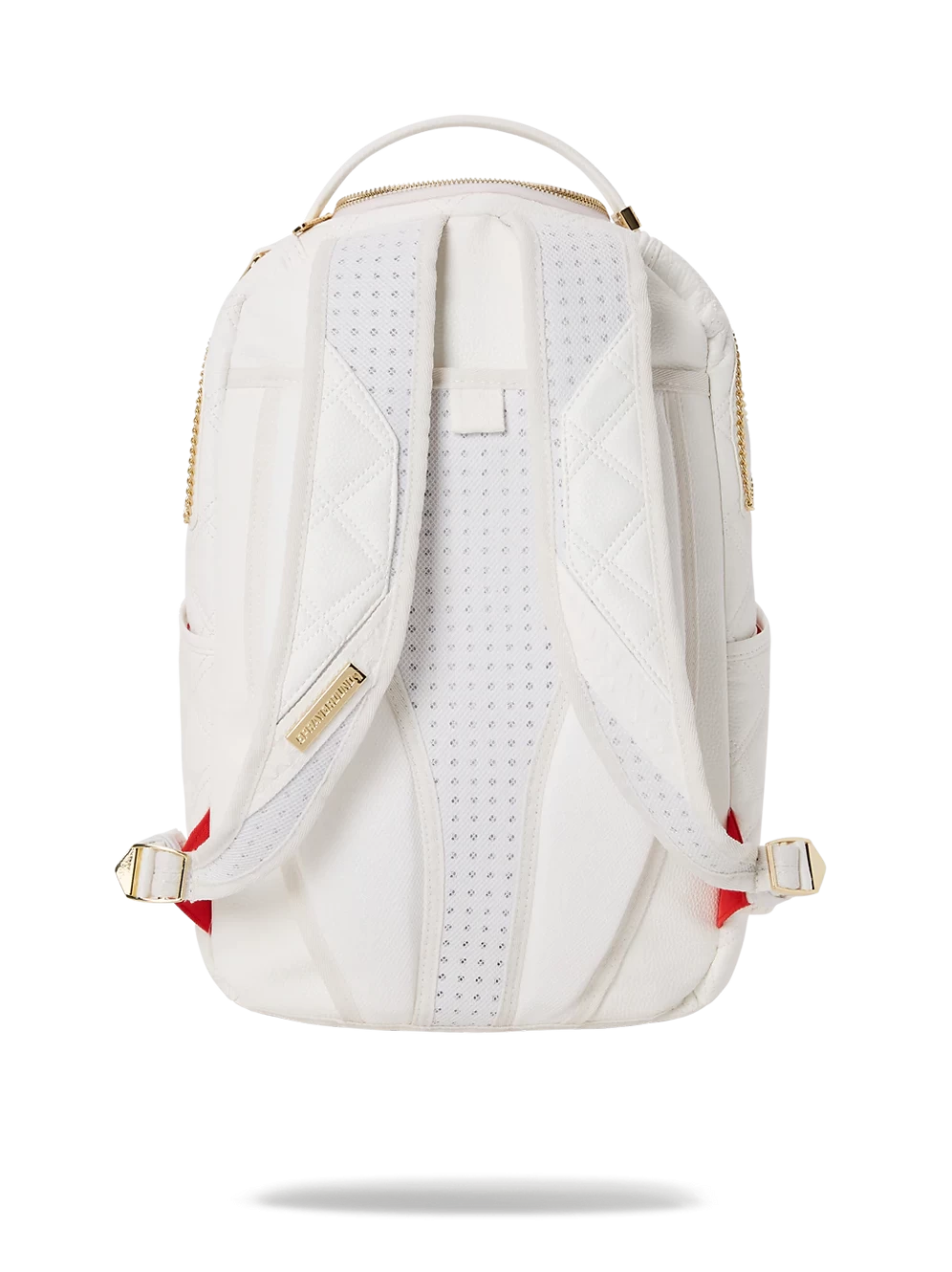 Sprayground Riviera White Gold DLX Backpack 3 Sprayground Riviera White Gold DLX Backpack - Image 3