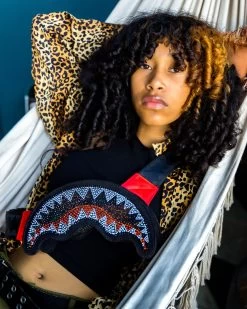 SPRAYGROUND TRINITY CAMO SHARKMOUTH CROSSBODY -Fashion backpack-sprayground B4879 2 1