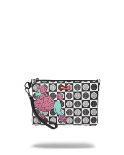 SPRAYGROUND POODLE CHECK RON ENGLISH COLLAB POUCHETTE