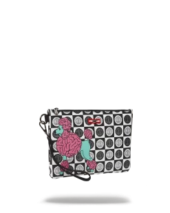 SPRAYGROUND POODLE CHECK RON ENGLISH COLLAB POUCHETTE -Fashion backpack-sprayground B4928 2