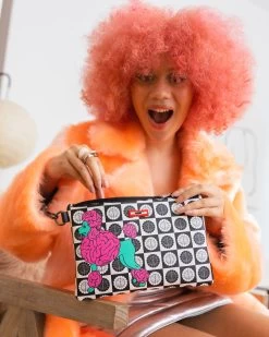 SPRAYGROUND POODLE CHECK RON ENGLISH COLLAB POUCHETTE -Fashion backpack-sprayground B4928 4 1