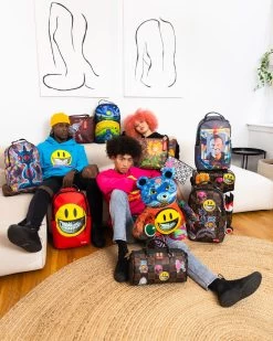 SPRAYGROUND POODLE CHECK RON ENGLISH COLLAB POUCHETTE -Fashion backpack-sprayground B4928 6 1