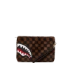 SPRAYGROUND FURRR SHARKS IN PARIS CROSSOVER CLUTCH
