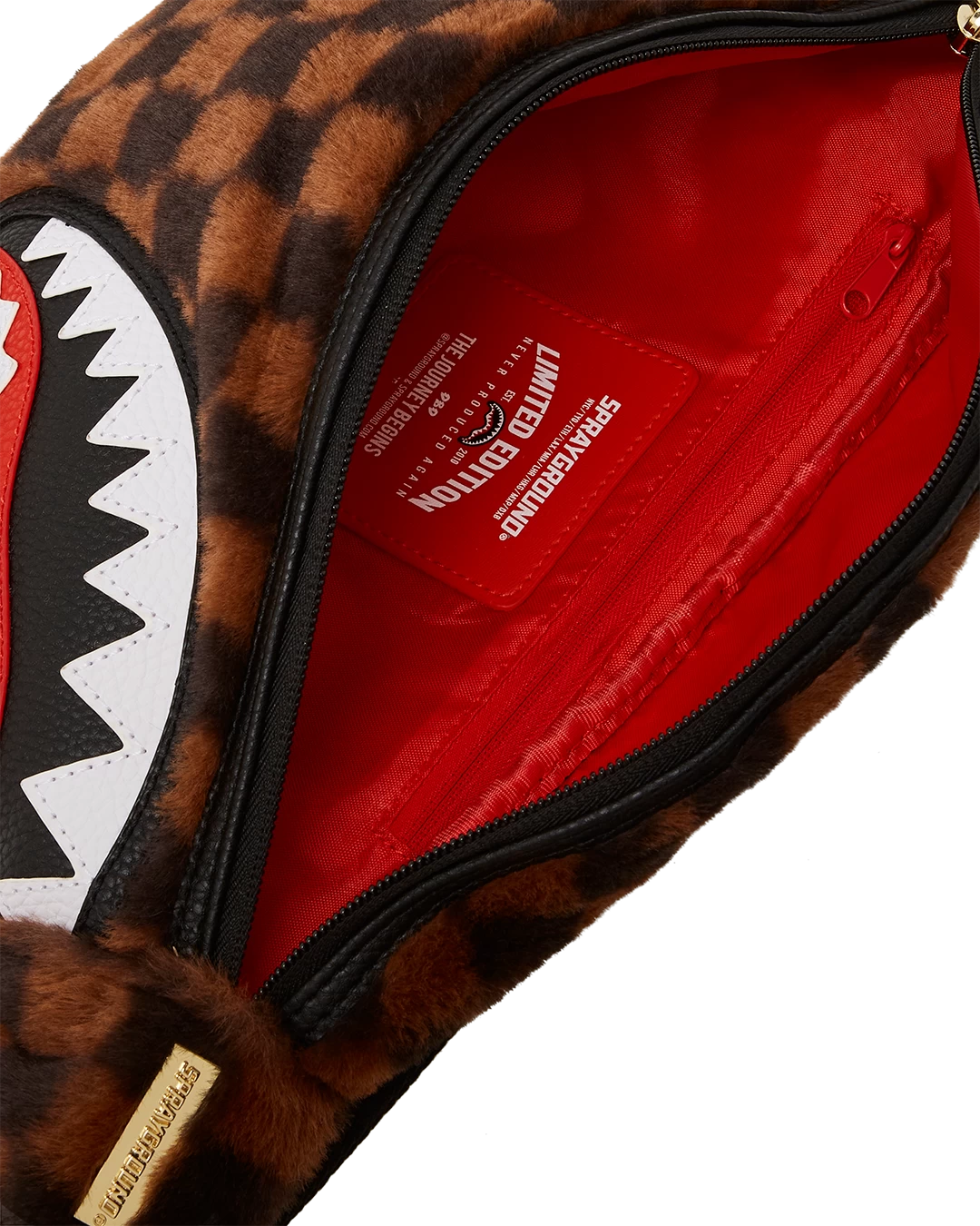 SPRAYGROUND FURRR SHARKS IN PARIS SAVVY CROSSBODY 5 SPRAYGROUND FURRR SHARKS IN PARIS SAVVY CROSSBODY - Image 5