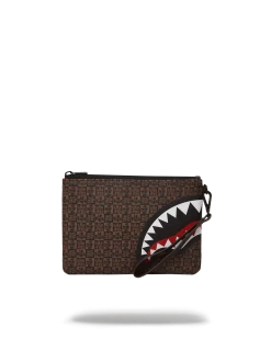 SPRAYGROUND FRENZY SHARKS CROSSOVER CLUTCH