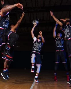 SPRAYGROUND HARLEM GLOBETROTTERS BASKETBALL BAG -Fashion backpack-sprayground B4998 3 1