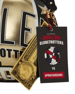 SPRAYGROUND HARLEM GLOBETROTTERS BASKETBALL BAG -Fashion backpack-sprayground B4998 T