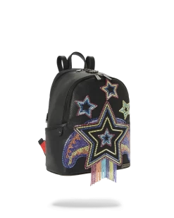SPRAYGROUND STAR RACER A.I.7 SANDFLOWER COLLAB BEADED SAVAGE BACKPACK -Fashion backpack-sprayground B5269 2