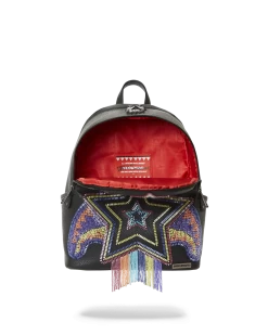 SPRAYGROUND STAR RACER A.I.7 SANDFLOWER COLLAB BEADED SAVAGE BACKPACK -Fashion backpack-sprayground B5269 5