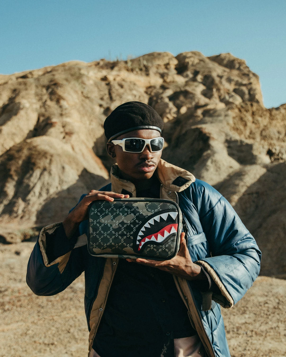 SPRAYGROUND LASERS BLAZIN TOILETRY BRICKSIDE BAG 10 SPRAYGROUND LASERS BLAZIN TOILETRY BRICKSIDE BAG - Image 10