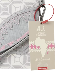 SPRAYGROUND A.I.8 AFRICAN INTELLIGENCE BOOKED & BUSY CROSSOVER CLUTCH -Fashion backpack-sprayground B5557 T