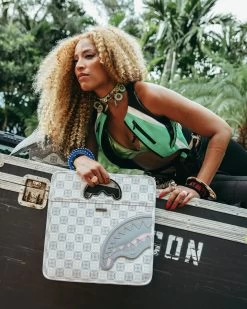 SPRAYGROUND A.I.8 AFRICAN INTELLIGENCE BOOKED & BUSY CITY SAVVY HANDBAG -Fashion backpack-sprayground B5561 2 1