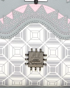 SPRAYGROUND A.I.8 AFRICAN INTELLIGENCE BOOKED & BUSY SHARK HANDBAG -Fashion backpack-sprayground B5562 10