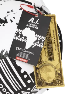 SPRAYGROUND A.I.8 AFRICAN INTELLIGENCE - ORIGIN STORY GLOBE BAG -Fashion backpack-sprayground B5634 T