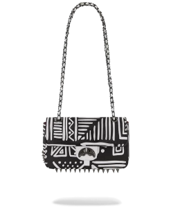 SPRAYGROUND A.I.8 AFRICAN INTELLIGENCE - ORIGIN STORY SHARK HANDBAG