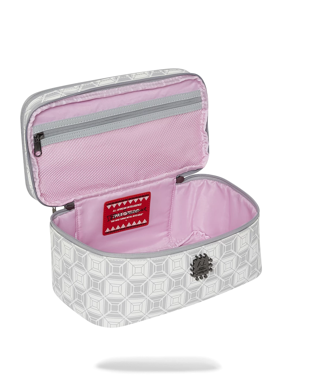 SPRAYGROUND A.I.8 AFRICAN INTELLIGENCE BOOKED & BUSY COSMETIC CASE 13 SPRAYGROUND A.I.8 AFRICAN INTELLIGENCE BOOKED & BUSY COSMETIC CASE - Image 13