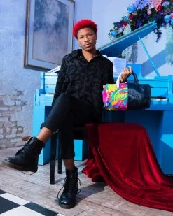 SPRAYGROUND EUPHORIC DARKNESS MINI DUFFLE -Fashion backpack-sprayground D4290 2 1