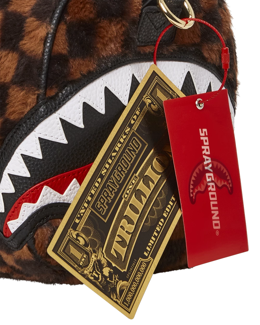 SPRAYGROUND FURRR SHARKS IN PARIS MINI DUFFLE 12 SPRAYGROUND FURRR SHARKS IN PARIS MINI DUFFLE - Image 12