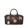 SPRAYGROUND GLOBAL MOGUL POPAGANDA RON ENGLISH EDITION MINI DUFFLE