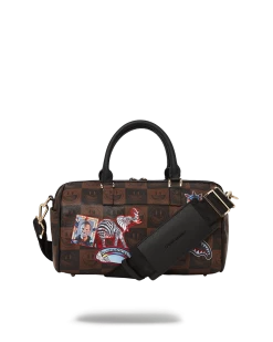 SPRAYGROUND GLOBAL MOGUL POPAGANDA RON ENGLISH EDITION MINI DUFFLE -Fashion backpack-sprayground D4954 4