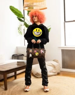 SPRAYGROUND GLOBAL MOGUL POPAGANDA RON ENGLISH EDITION MINI DUFFLE -Fashion backpack-sprayground D4954 4 1