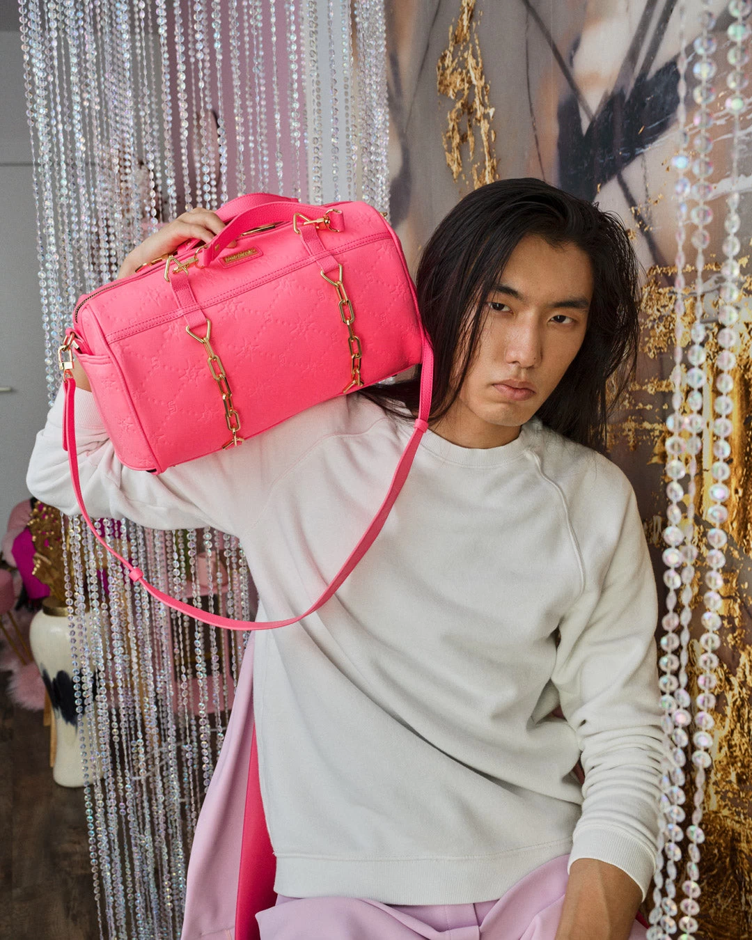 SPRAYGROUND CHAIN REACTION MINI DUFFLE 2 SPRAYGROUND CHAIN REACTION MINI DUFFLE - Image 2