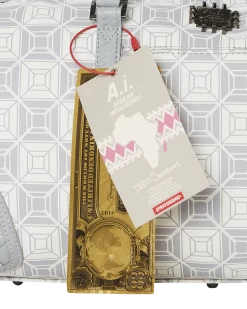 SPRAYGROUND A.I.8 AFRICAN INTELLIGENCE BOOKED & BUSY MINI DUFFLE -Fashion backpack-sprayground D5556 T