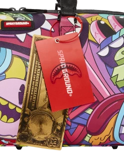 SPRAYGROUND STEADY TRIPPIN MINI DUFFLE -Fashion backpack-sprayground D5577 T