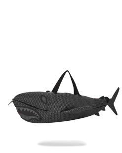 SPRAYGROUND SHARKFINITY STEALTH PILOT SHARK SHAPE DUFFLE -Fashion backpack-sprayground D5614 2