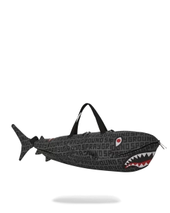 SPRAYGROUND SHARKFINITY STEALTH PILOT SHARK SHAPE DUFFLE -Fashion backpack-sprayground D5614 3