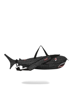 SPRAYGROUND SHARKFINITY STEALTH PILOT SHARK SHAPE DUFFLE -Fashion backpack-sprayground D5614 5