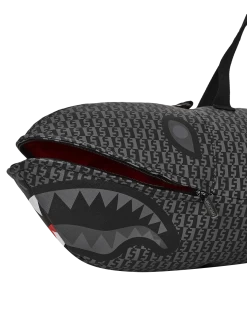 SPRAYGROUND SHARKFINITY STEALTH PILOT SHARK SHAPE DUFFLE -Fashion backpack-sprayground D5614 7