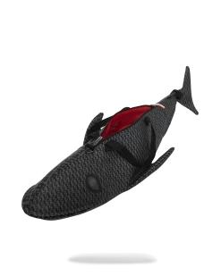 SPRAYGROUND SHARKFINITY STEALTH PILOT SHARK SHAPE DUFFLE -Fashion backpack-sprayground D5614 9