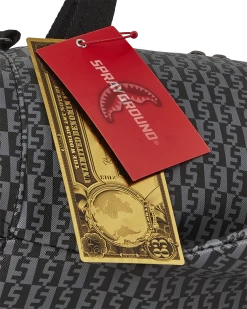 SPRAYGROUND SHARKFINITY STEALTH PILOT SHARK SHAPE DUFFLE -Fashion backpack-sprayground D5614 T