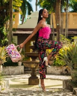 SPRAYGROUND BOTANIC VILLA CHILLA MINI DUFFLE 16 SPRAYGROUND BOTANIC VILLA CHILLA MINI DUFFLE -Fashion backpack-sprayground D5622 2 1