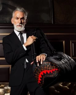 SPRAYGROUND PUFFER SHARK VAIL FLEX DUFFLE -Fashion backpack-sprayground D5759 2 1