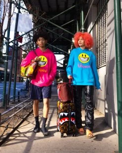 SPRAYGROUND ZEBRA ELEPHANT RON ENGLISH COLLAB TOTE -Fashion backpack-sprayground T4920 4 1